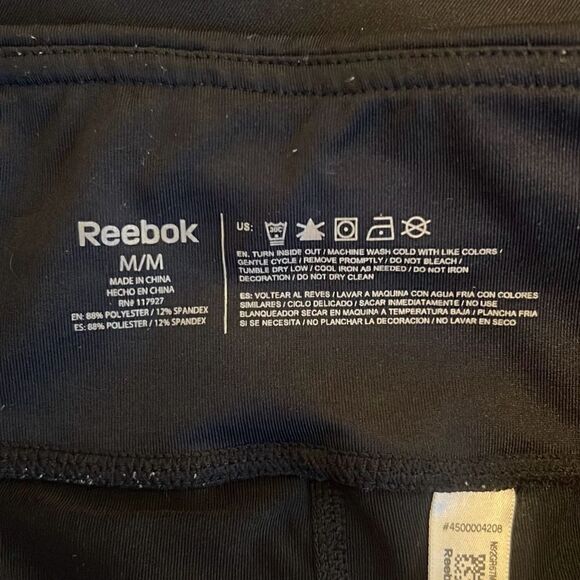 Reebok Women's Retro Triangle Print Athletic Leggings - Picture 6 of 6